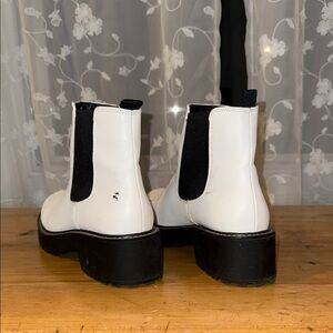 White Madden Girl Boots